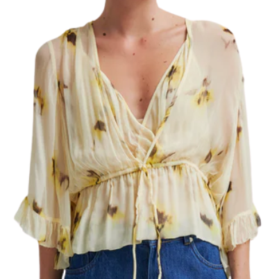Mirage Alabaster Blouse
