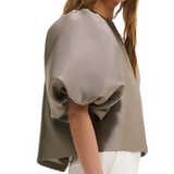 Cleo Blouse Graphite