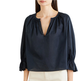 The Poet Blouse Navy