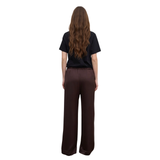 Drawstring Trouser Brown