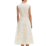 Elin Lace Midi Dress Vanilla