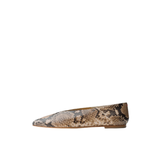 Moa Pointed Toe Flats Hazelnut