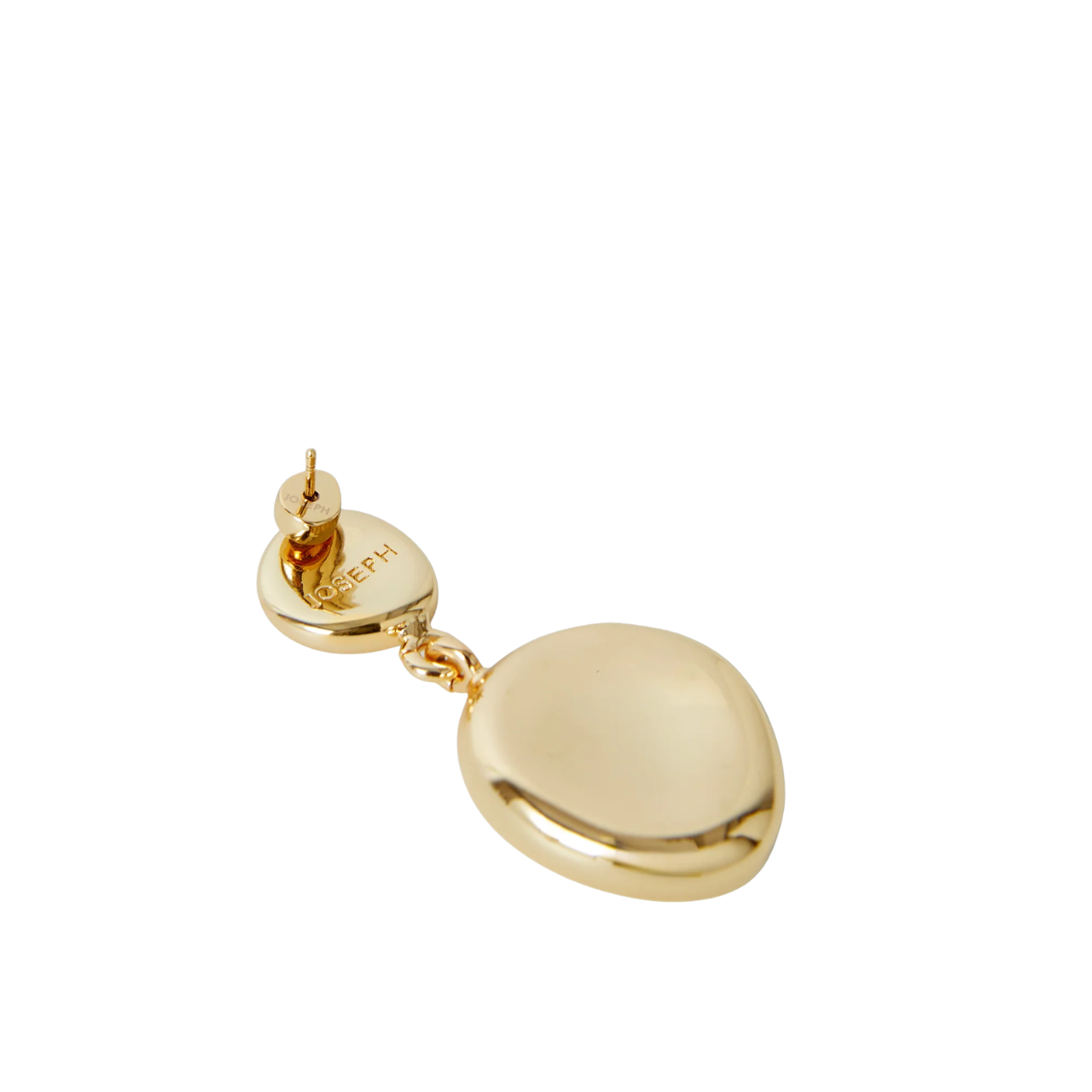 Bean Drop Earrings Gilded Gold