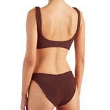 Julia Bikini Metallic Choco