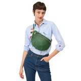 Grande Fanny Woven Evergreen