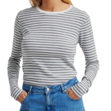 Alvilda O-Neck Tee Grey