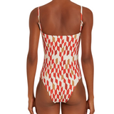 Straight V Neck One Piece Jaipur