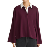 Janelle Top Bordeaux