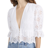 The Solstice Eyelet Blouse