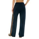 Luca Airweight trouser w/Stripe Indigo Honey