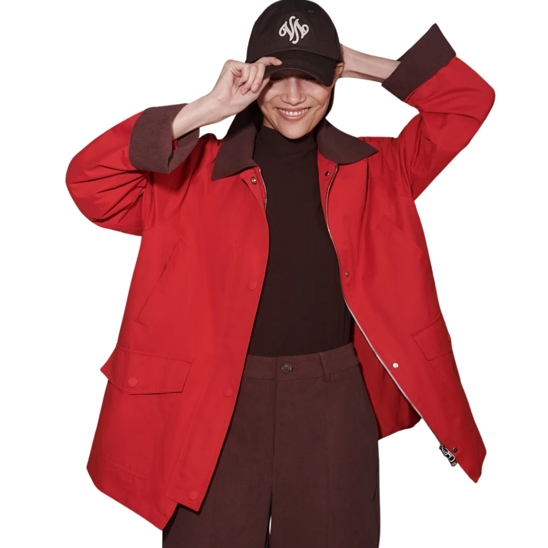 Rylan Jacket Washed Red