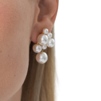 Perlita Earrings Pearl