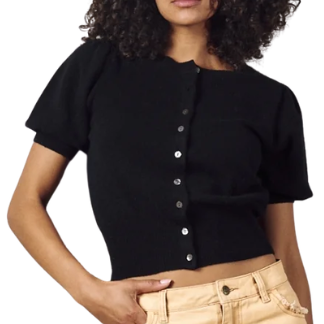 Baja Bliss Puff Slv Knit Top