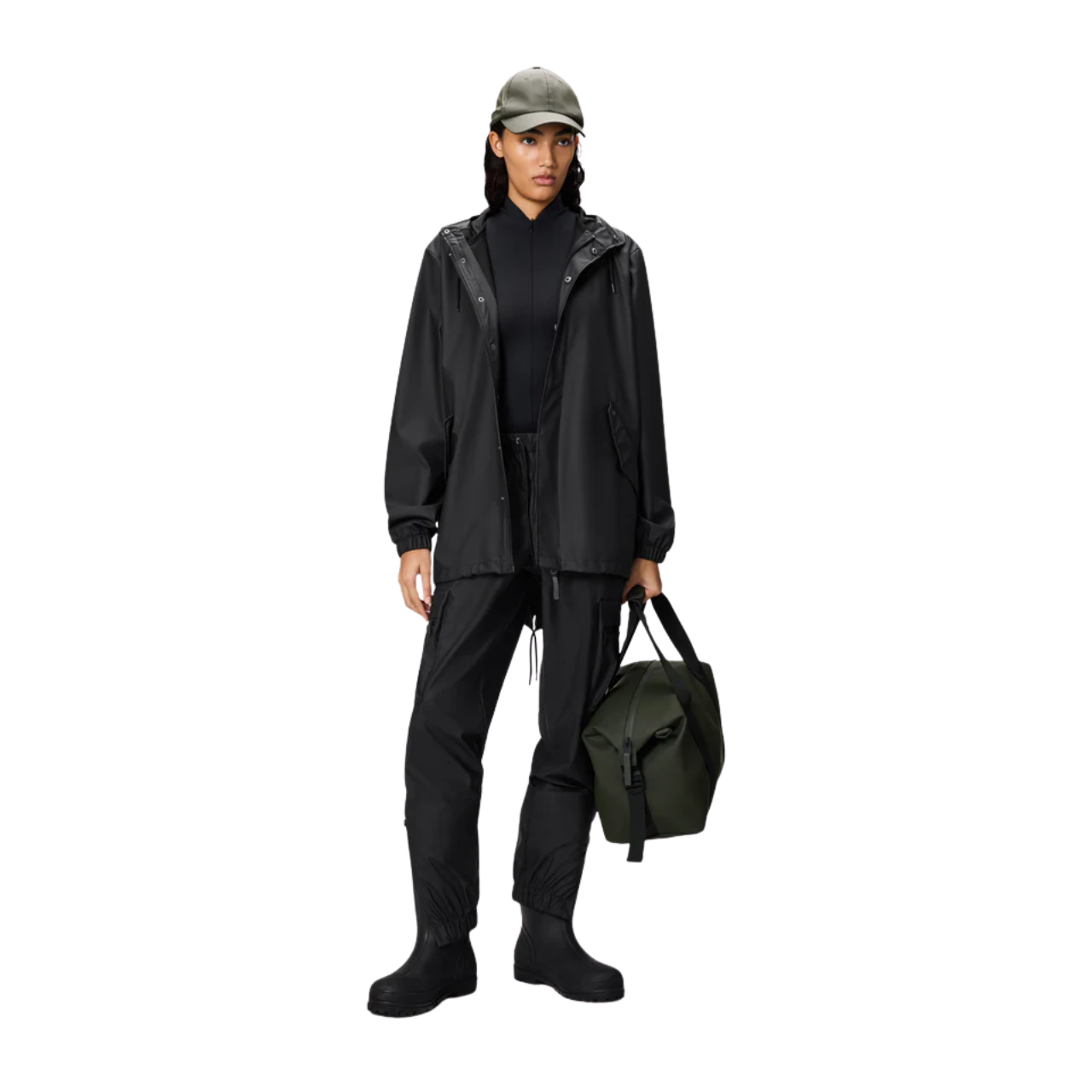 Fishtail Jacket Black