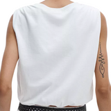 Mica Bubble Top White