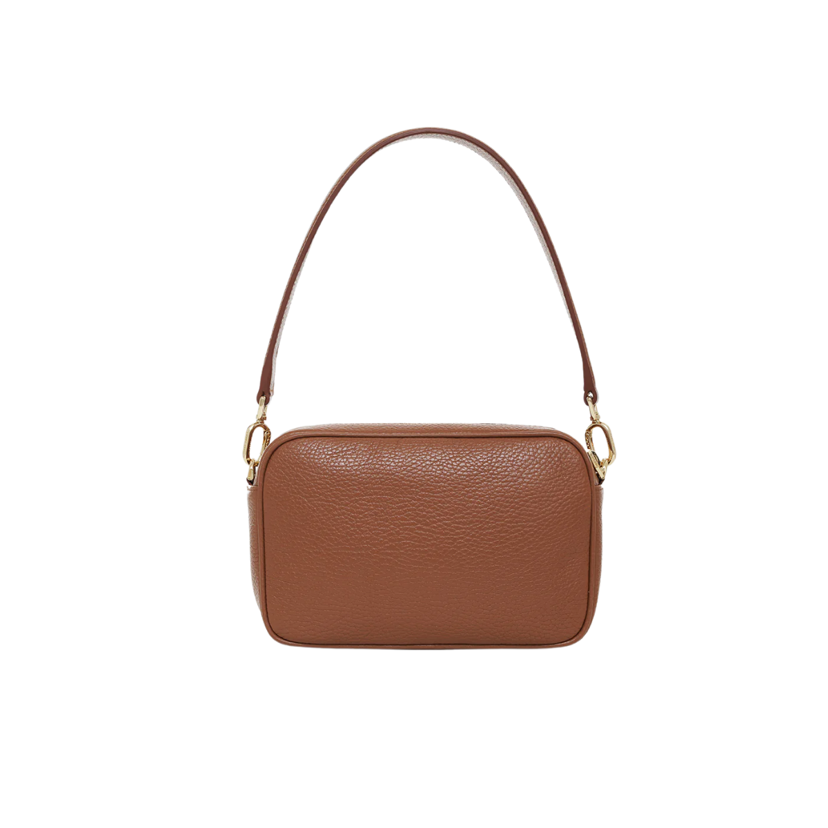 Lili Bag Cognac Pebbled