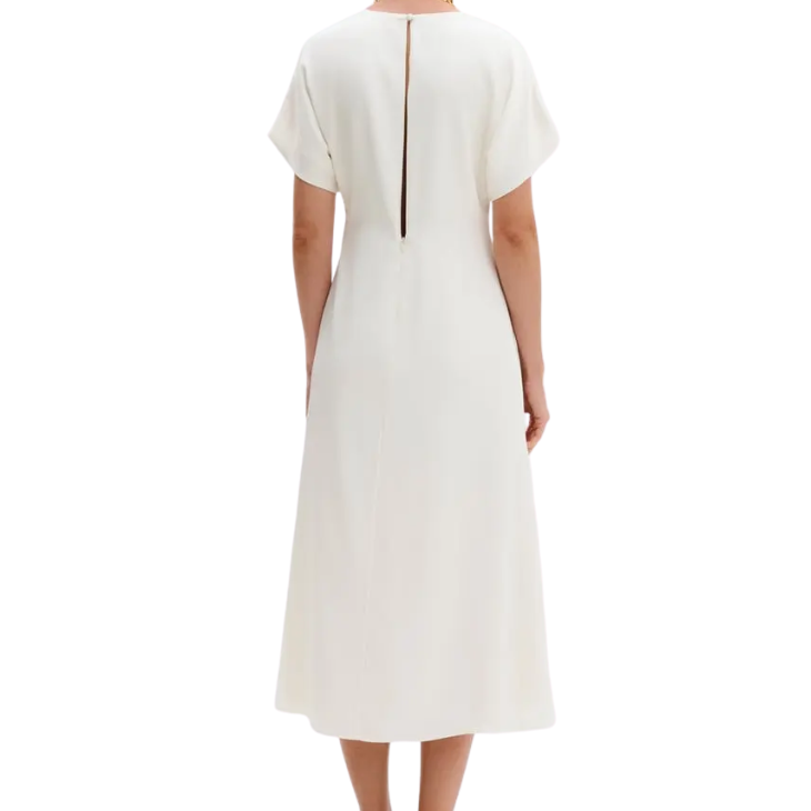 Linda Midi Dress Vanilla