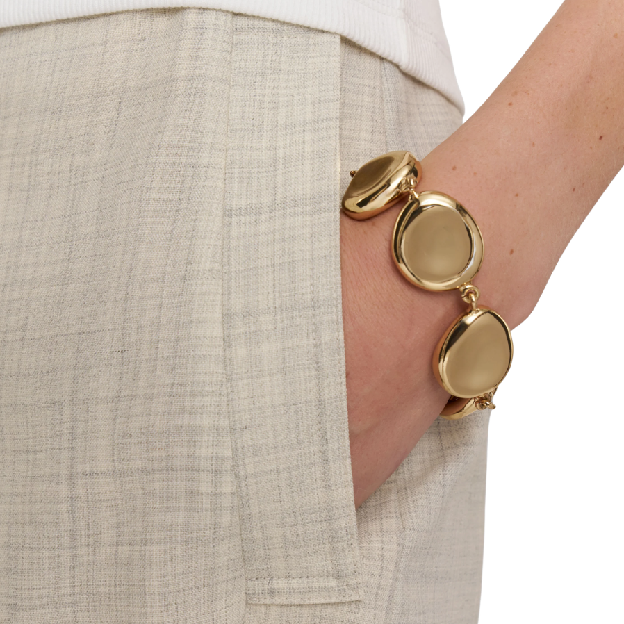 Bean Bracelet Gilded Gold