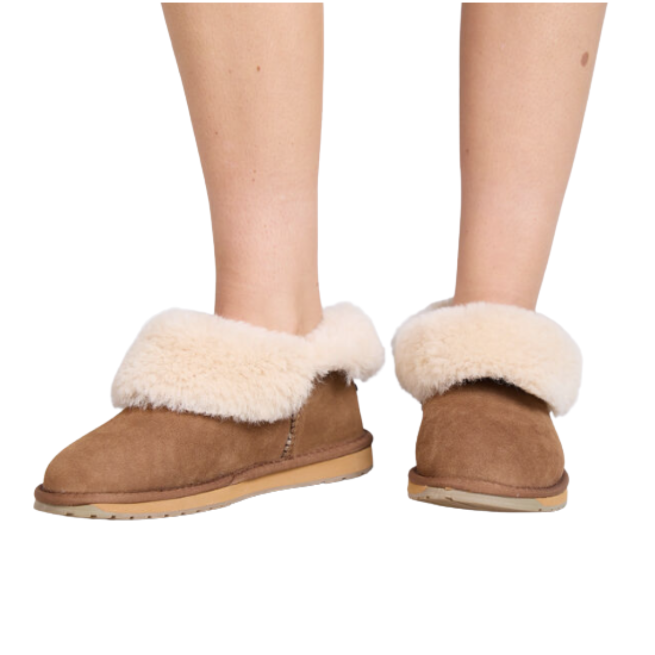 Platinum Mintaro Chestnut Slippers