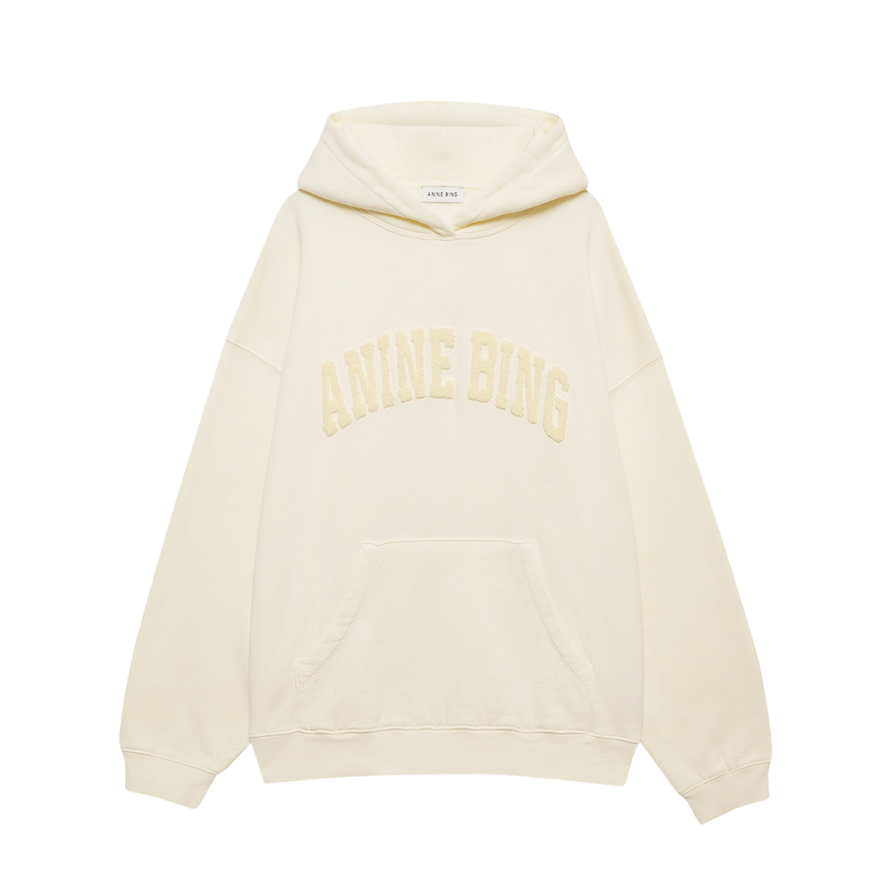 Harvey Hoodie Washed Cream