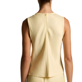 Bias Crew Neck Tank Sun Petal