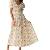 Ischia Poppy Field Dress