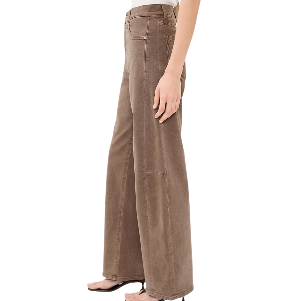 Arellia Skimmer Outseam Panels Canewood Jeans