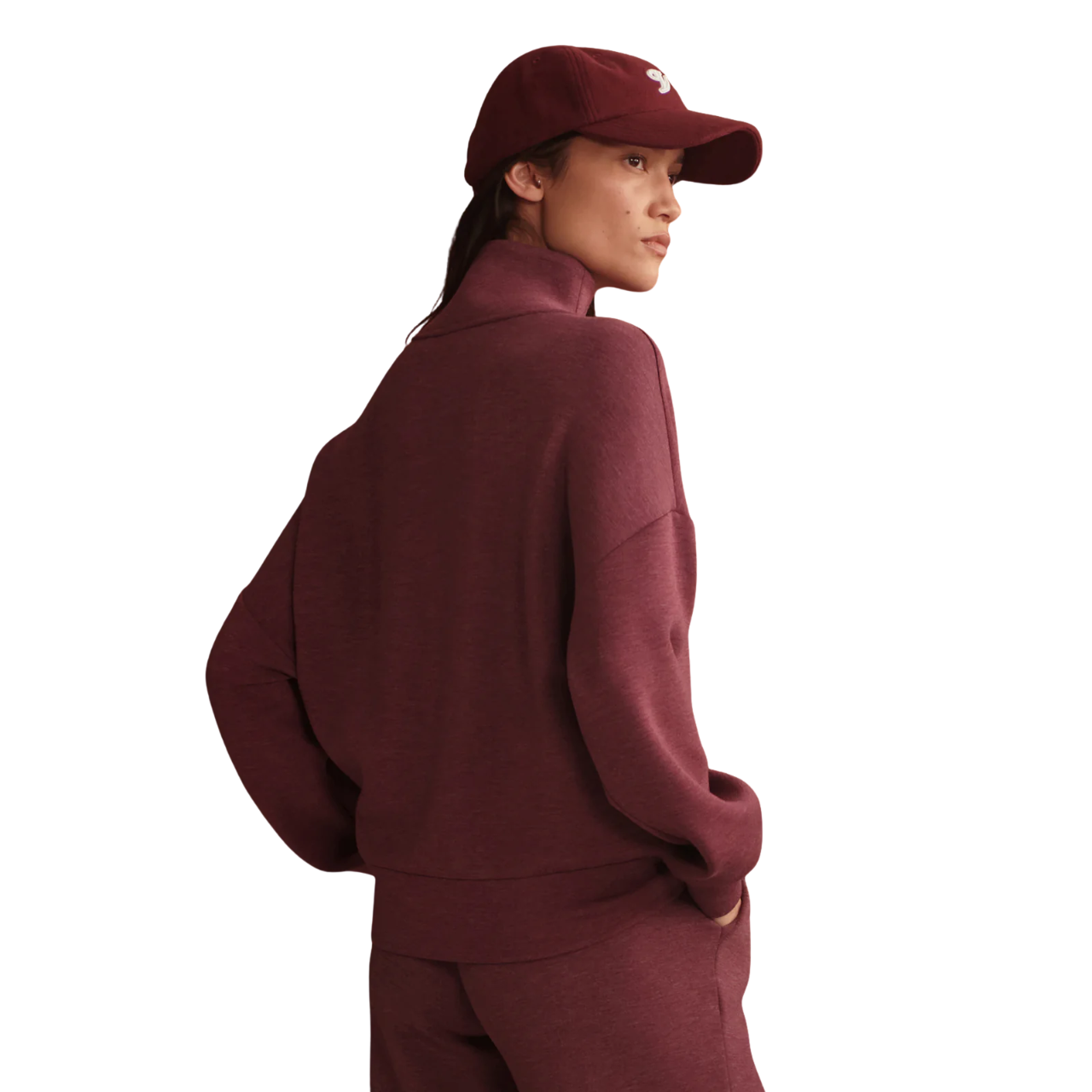 Hawley Half Zip Sassafras Marl