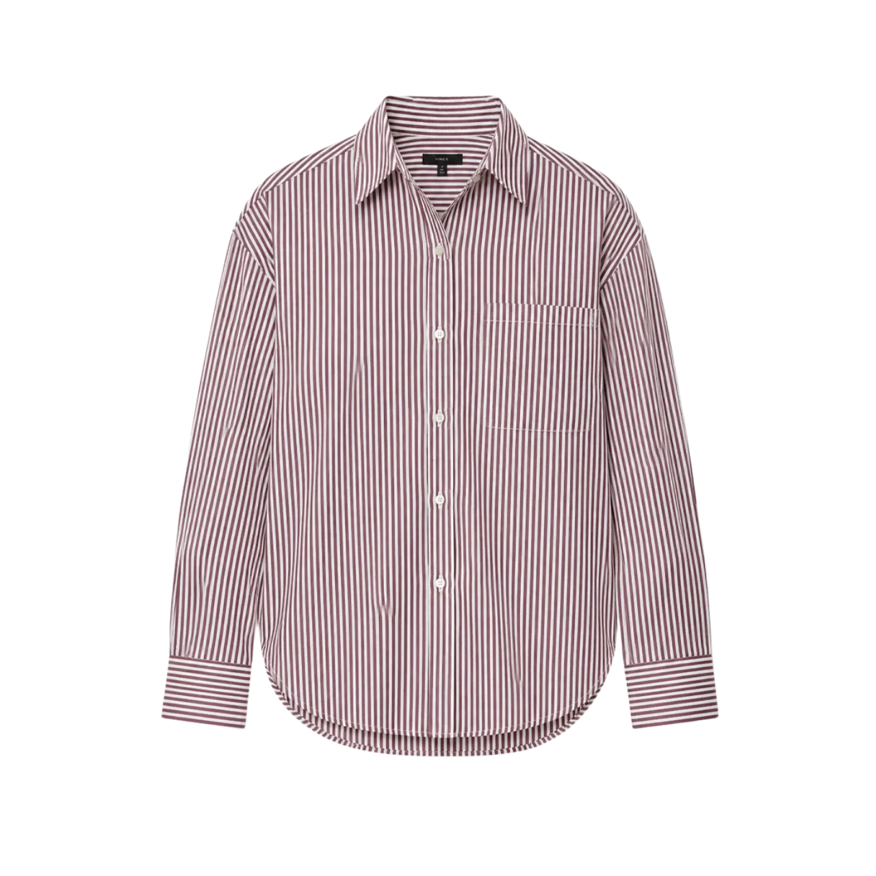 Connie Stripe Shirt Red