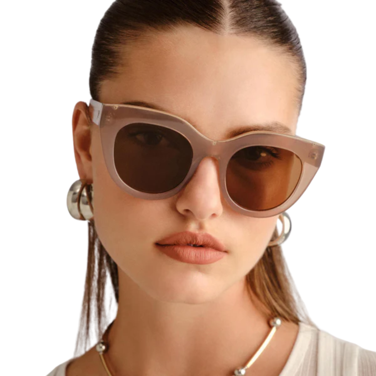 Air Heart Sunglasses Mink