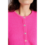 Vitow Cardigan Rose Fluo