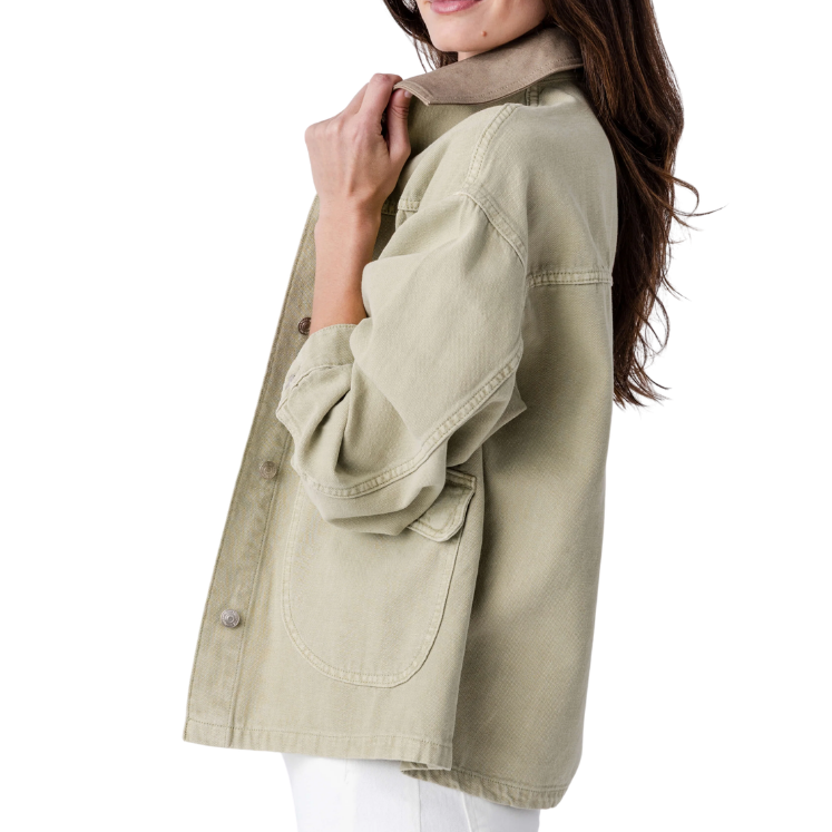 Lemon Denim Sage Barn Jacket