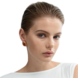 Prize Earring Burgundy