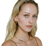 Prize Earring Burgundy