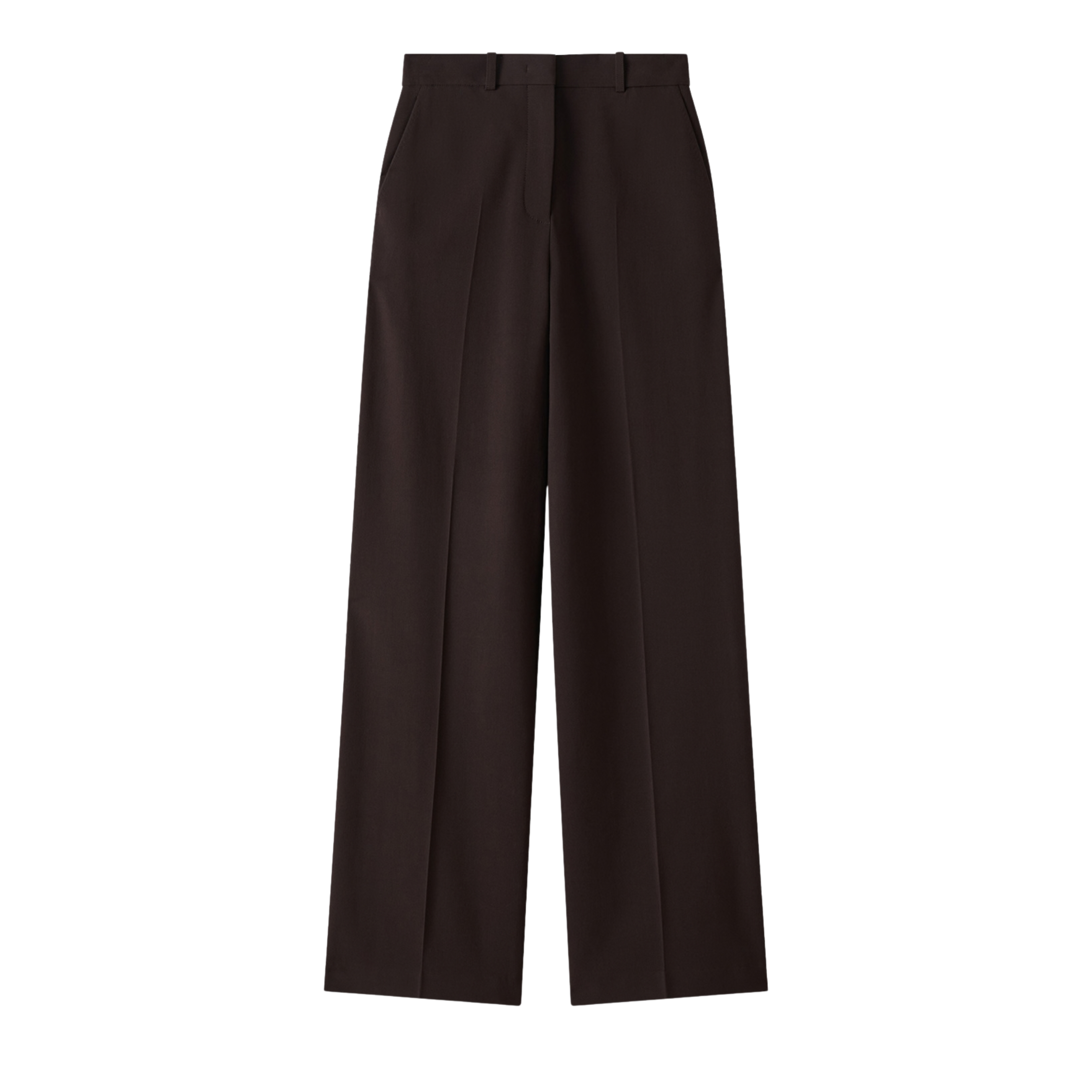 Hawley Espresso Virgin Wool Trousers
