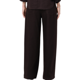 Brynn Linen Choco Linen Trousers