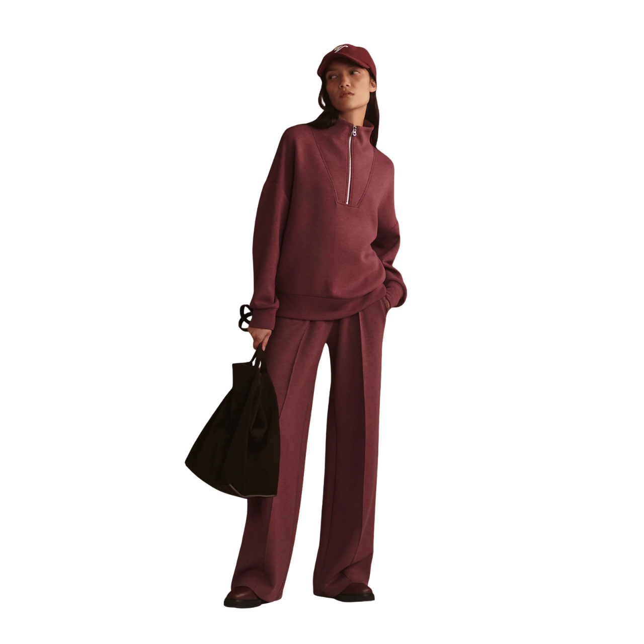 The Wide Leg Pant 30 Sassafras Marl