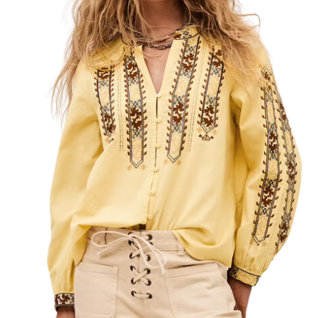 Faustine Blouse Vanille