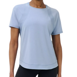 Breathe Easy Mesh Tee Laguna Blue