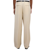 Relaxed Wool Trouser SandBeige