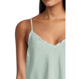 Frayed Cami Oasis Green