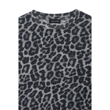 Cohen Tee Grey Leopard