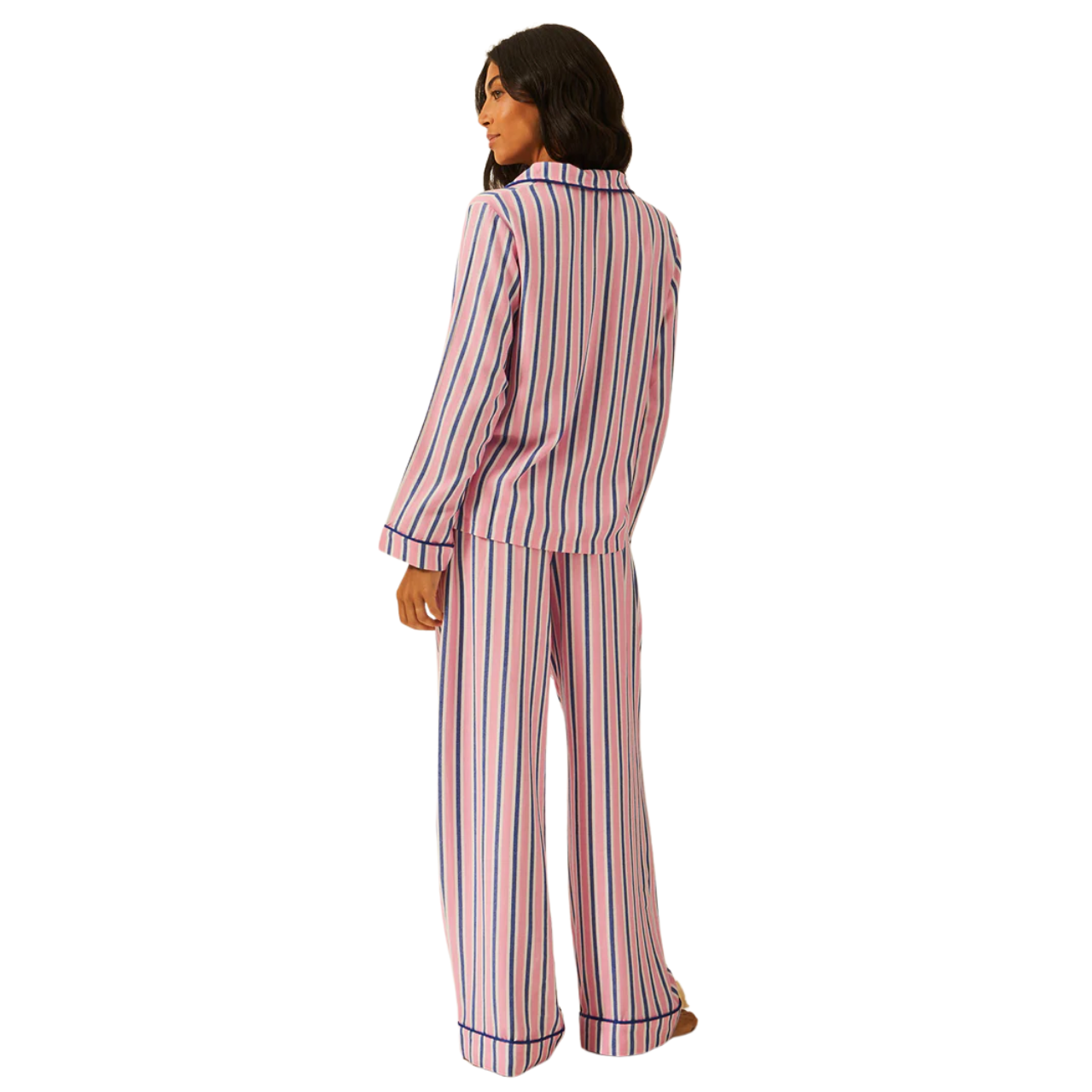 Ecovero Pyjama Top - Lazy Sundays Stripe