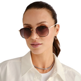 Neptune Deux Bright Gold/Tort Sunglasses