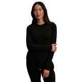 Enda LS Fitted Tee Black