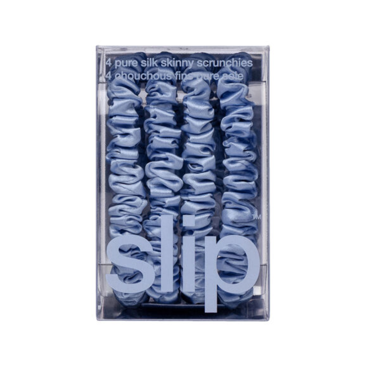 Skinny Scrunchies Set Of 4 Cornflower