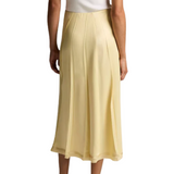 Creased Pleated Skirt Sun Petal