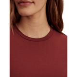 Regina Fitted Tee Maroon