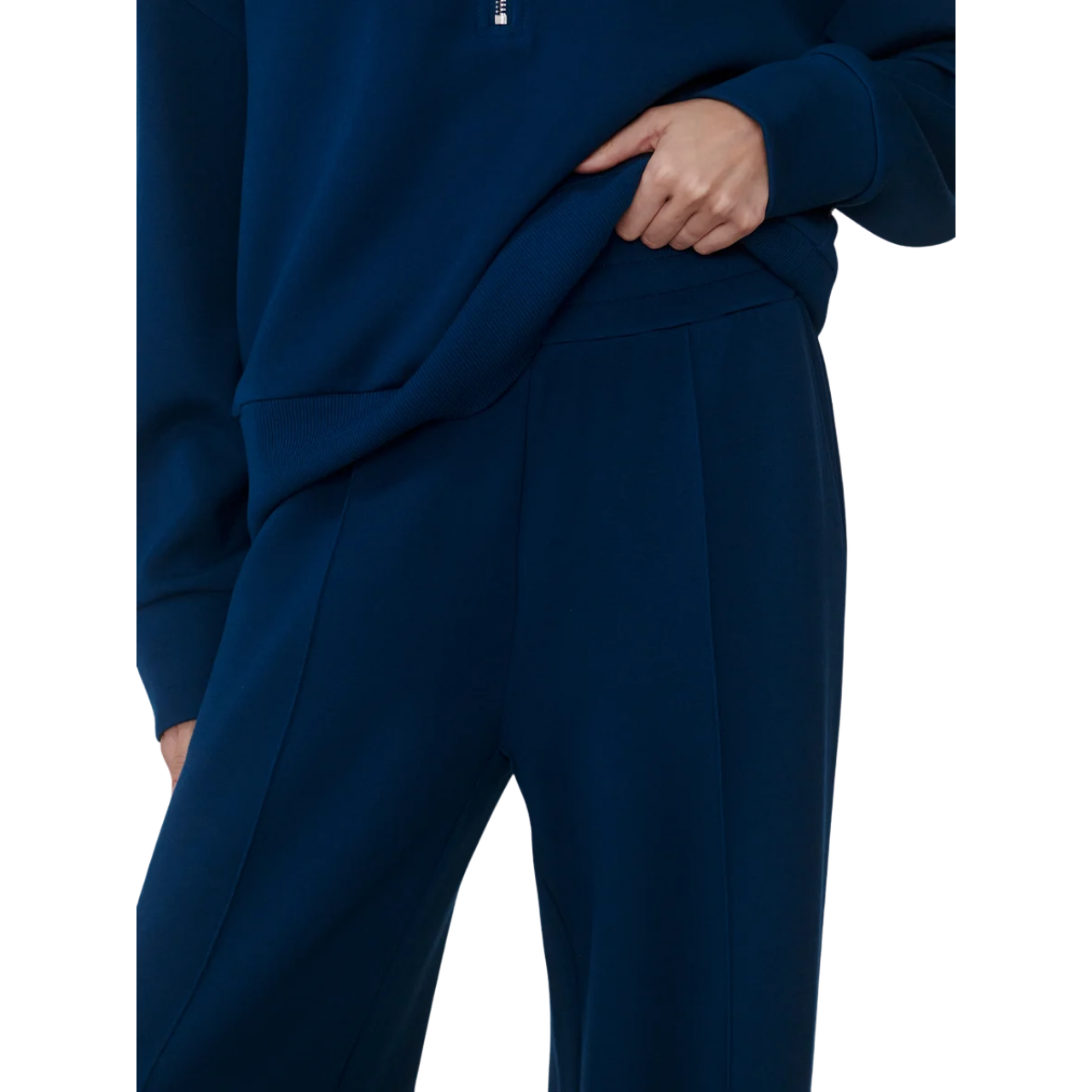 The Wide Leg Pant 30 Sea Blue