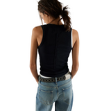 Neria Tank Black